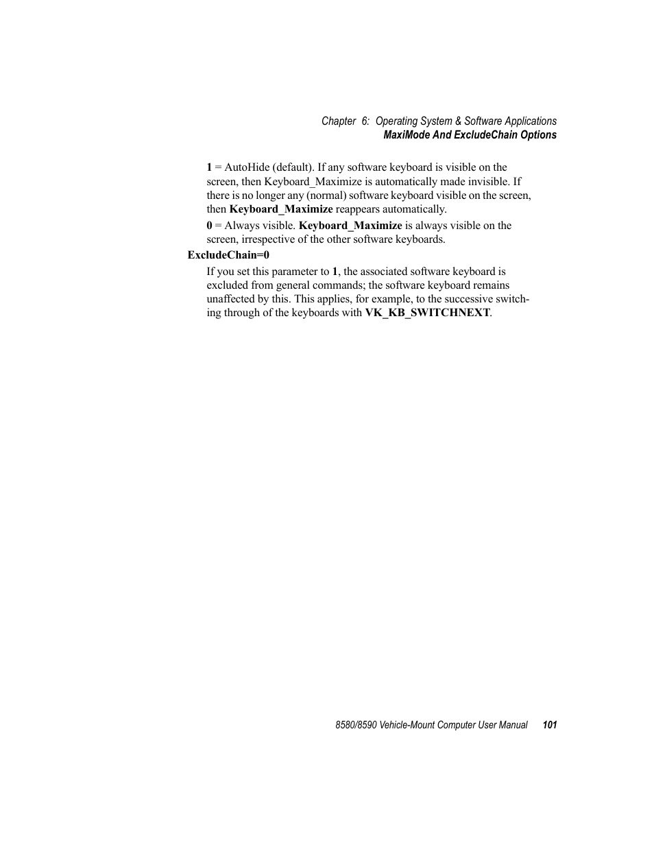 Psion Teklogix Vehicle-Mount Computer 8590 User Manual | Page 127 / 212