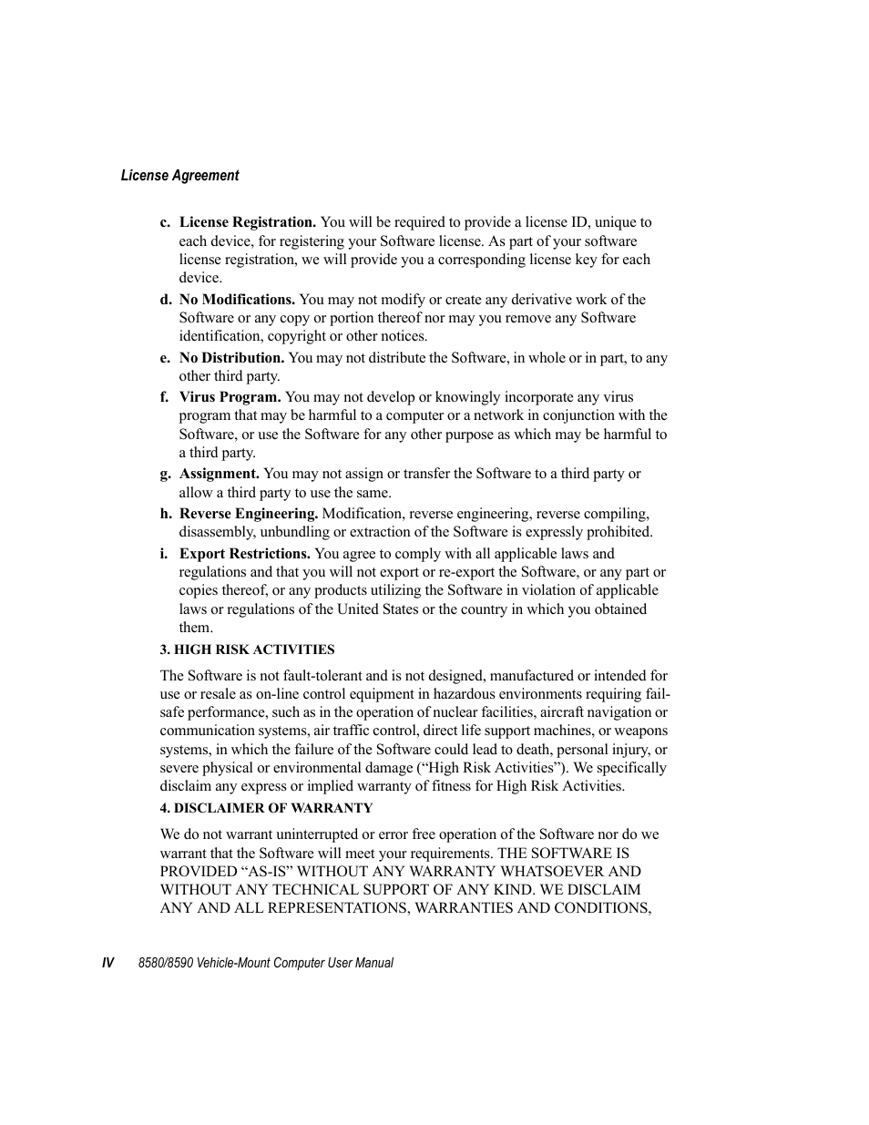 Psion Teklogix Vehicle-Mount Computer 8590 User Manual | Page 16 / 212