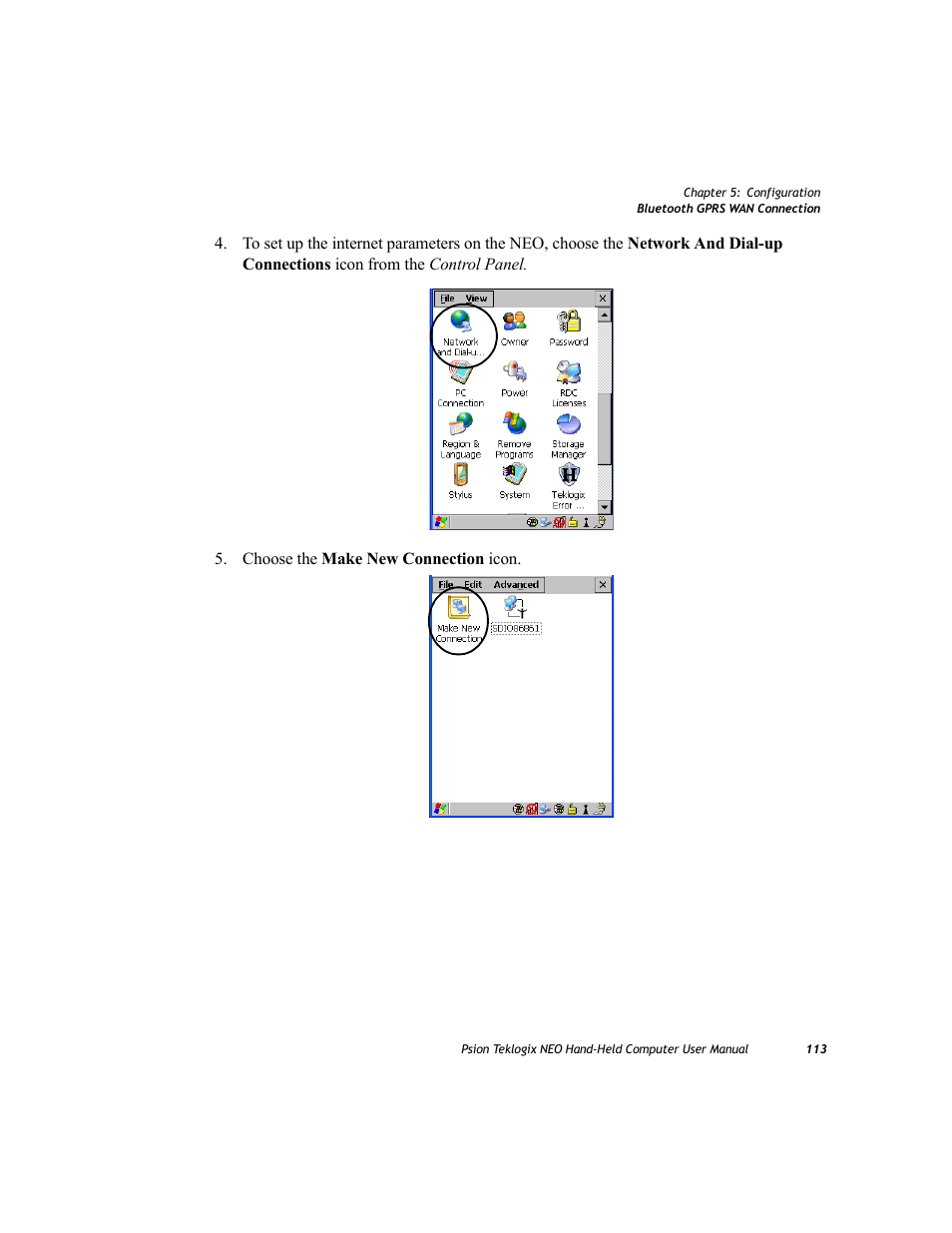 Psion Teklogix NEO PX750 User Manual | Page 125 / 238
