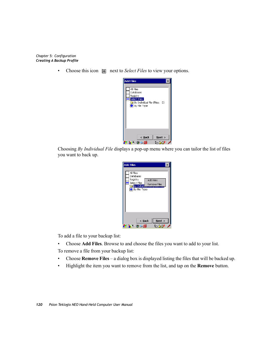Psion Teklogix NEO PX750 User Manual | Page 132 / 238