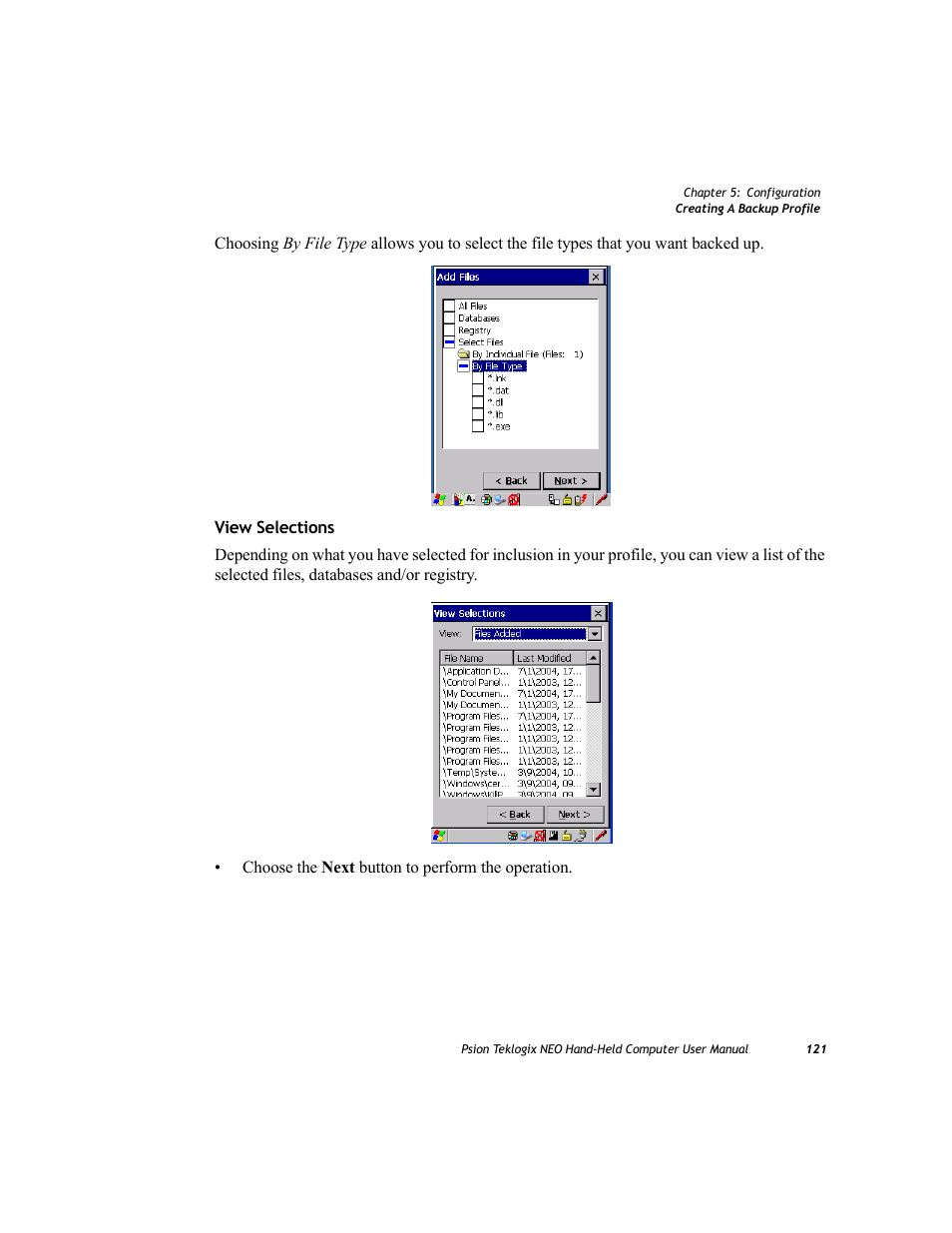 Psion Teklogix NEO PX750 User Manual | Page 133 / 238