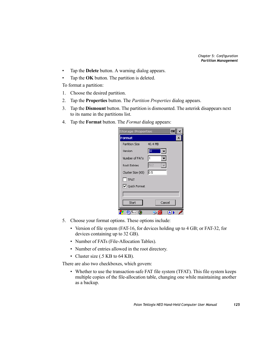 Psion Teklogix NEO PX750 User Manual | Page 137 / 238