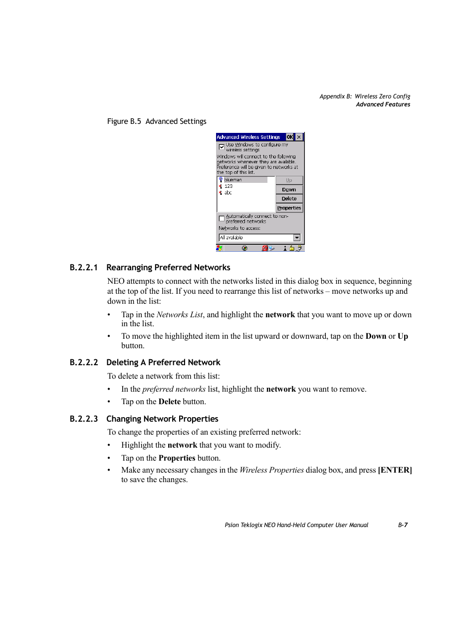 Psion Teklogix NEO PX750 User Manual | Page 229 / 238