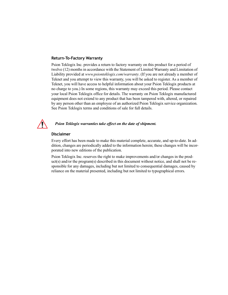 Psion Teklogix NEO PX750 User Manual | Page 3 / 238