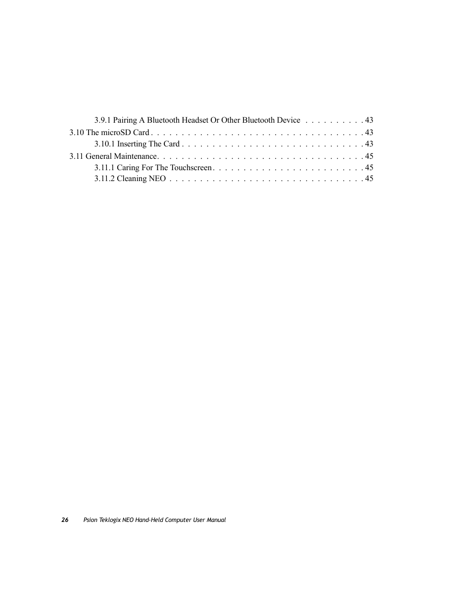 Psion Teklogix NEO PX750 User Manual | Page 38 / 238