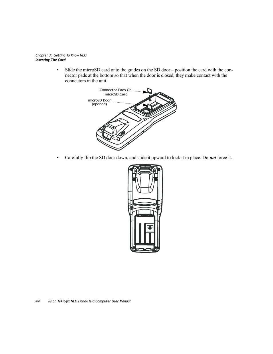 Psion Teklogix NEO PX750 User Manual | Page 56 / 238