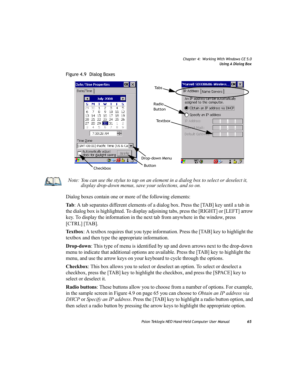 Psion Teklogix NEO PX750 User Manual | Page 77 / 238