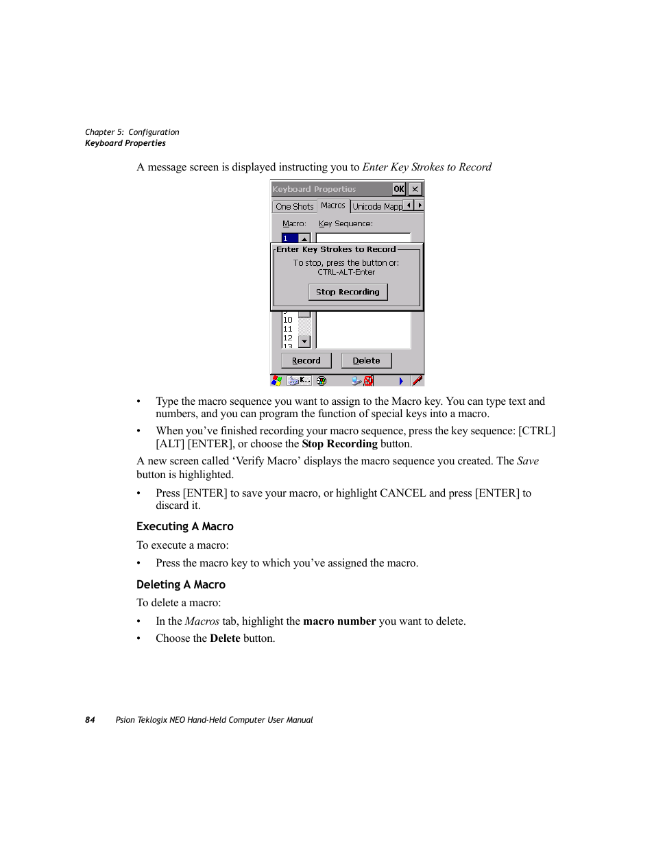 Psion Teklogix NEO PX750 User Manual | Page 96 / 238