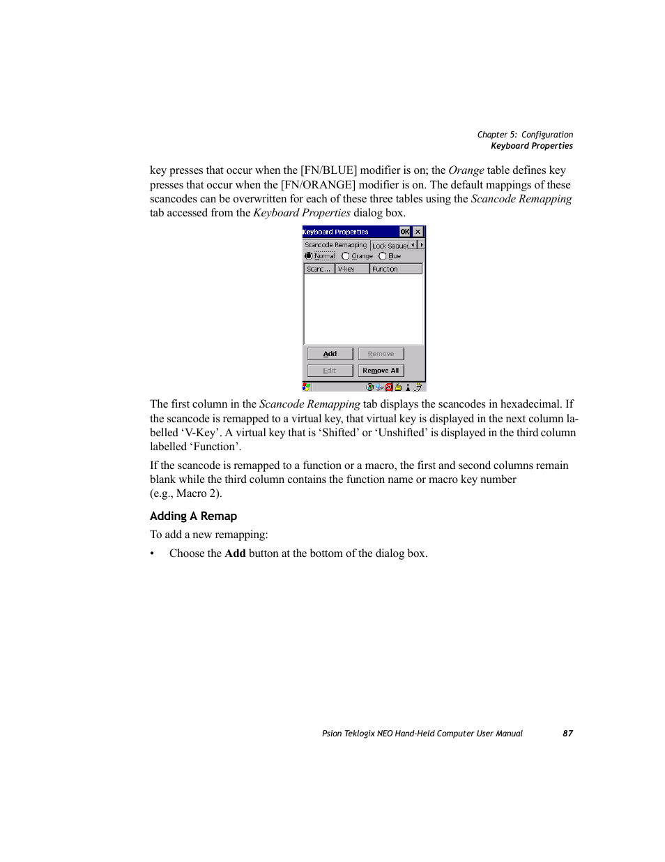 Psion Teklogix NEO PX750 User Manual | Page 99 / 238