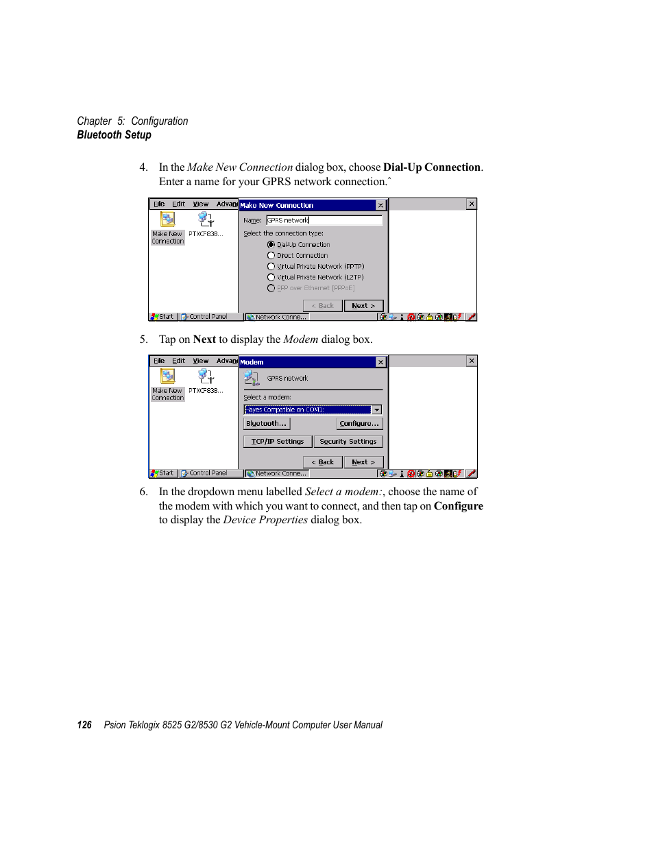 Psion Teklogix Vehicle-Mount Computer 8525 G2 User Manual | Page 150 / 230