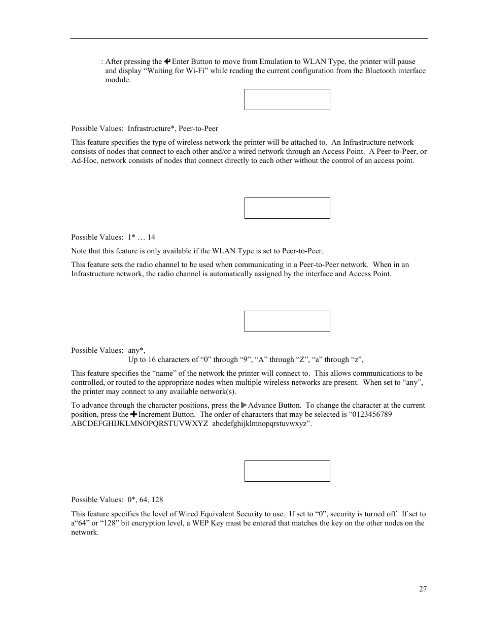 Psion Teklogix MLP 3040 Series User Manual | Page 33 / 65