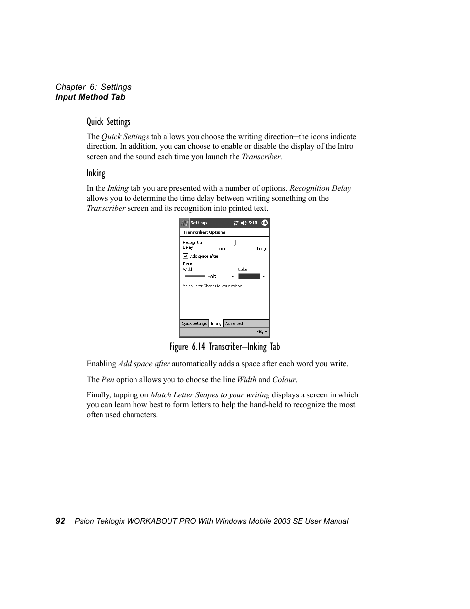 Psion Teklogix Schnellstart- Anleitung 7525 User Manual | Page 122 / 364