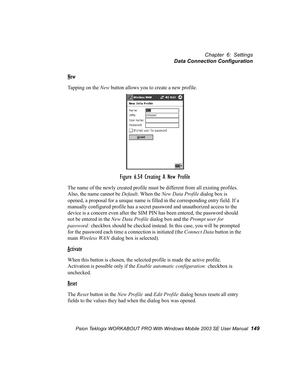 Psion Teklogix Schnellstart- Anleitung 7525 User Manual | Page 179 / 364