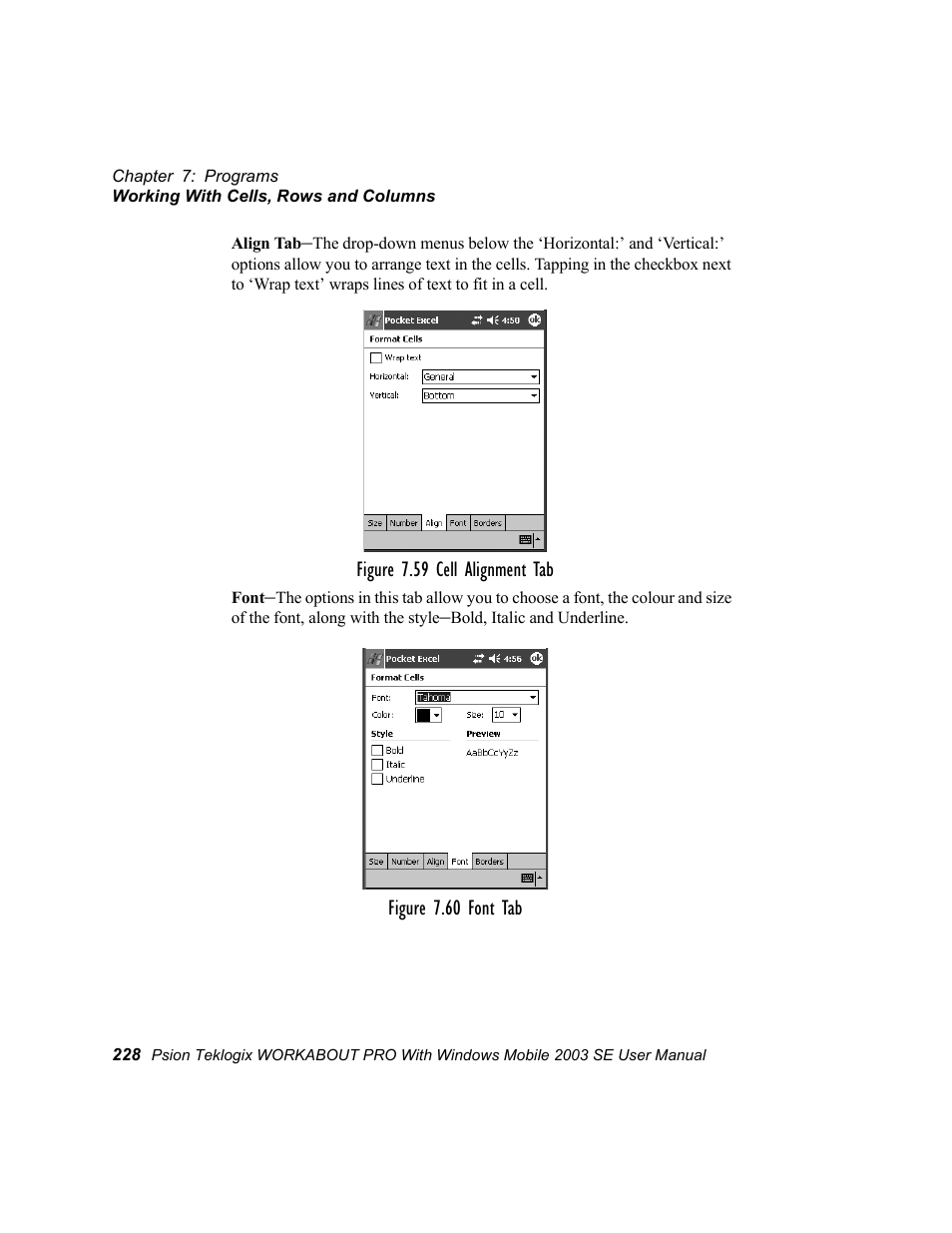 Psion Teklogix Schnellstart- Anleitung 7525 User Manual | Page 258 / 364