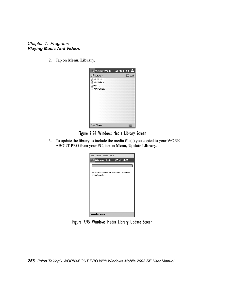 Psion Teklogix Schnellstart- Anleitung 7525 User Manual | Page 286 / 364