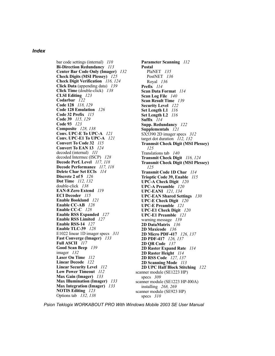 Psion Teklogix Schnellstart- Anleitung 7525 User Manual | Page 360 / 364