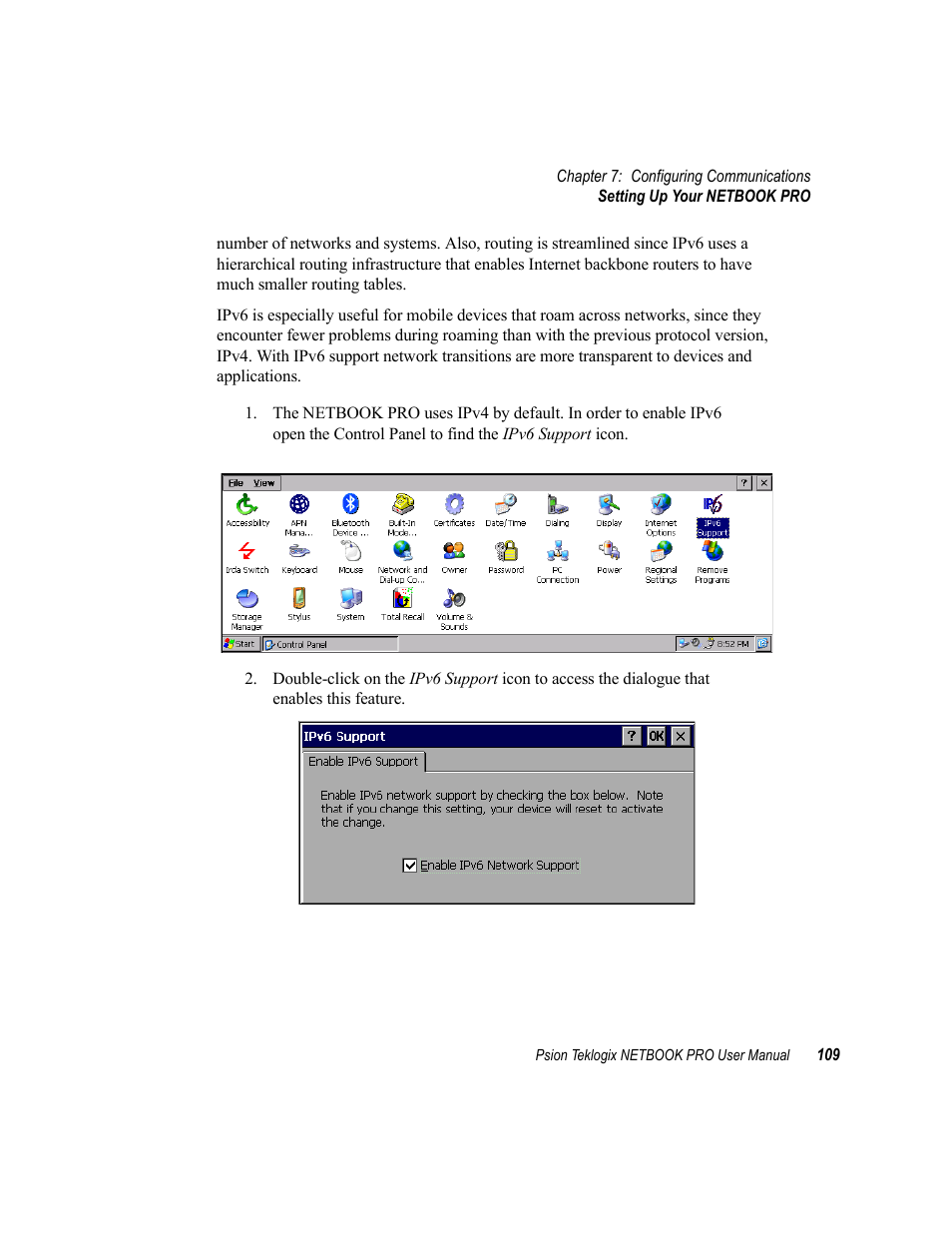 Psion Teklogix Netbook Pro none User Manual | Page 129 / 172