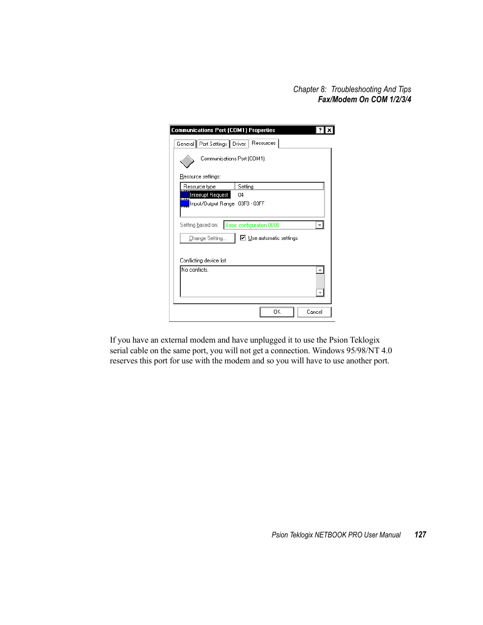 Psion Teklogix Netbook Pro none User Manual | Page 147 / 172