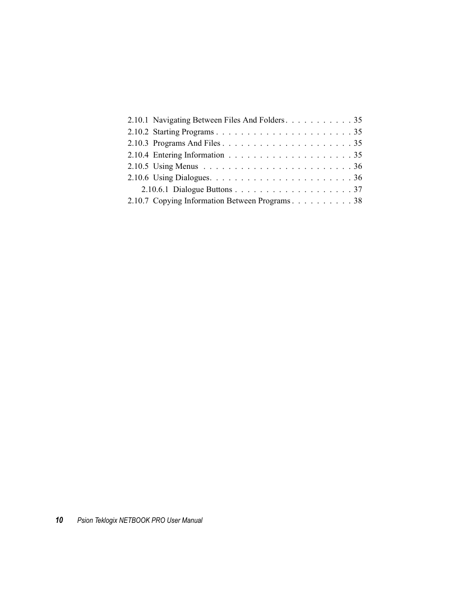 Psion Teklogix Netbook Pro none User Manual | Page 30 / 172