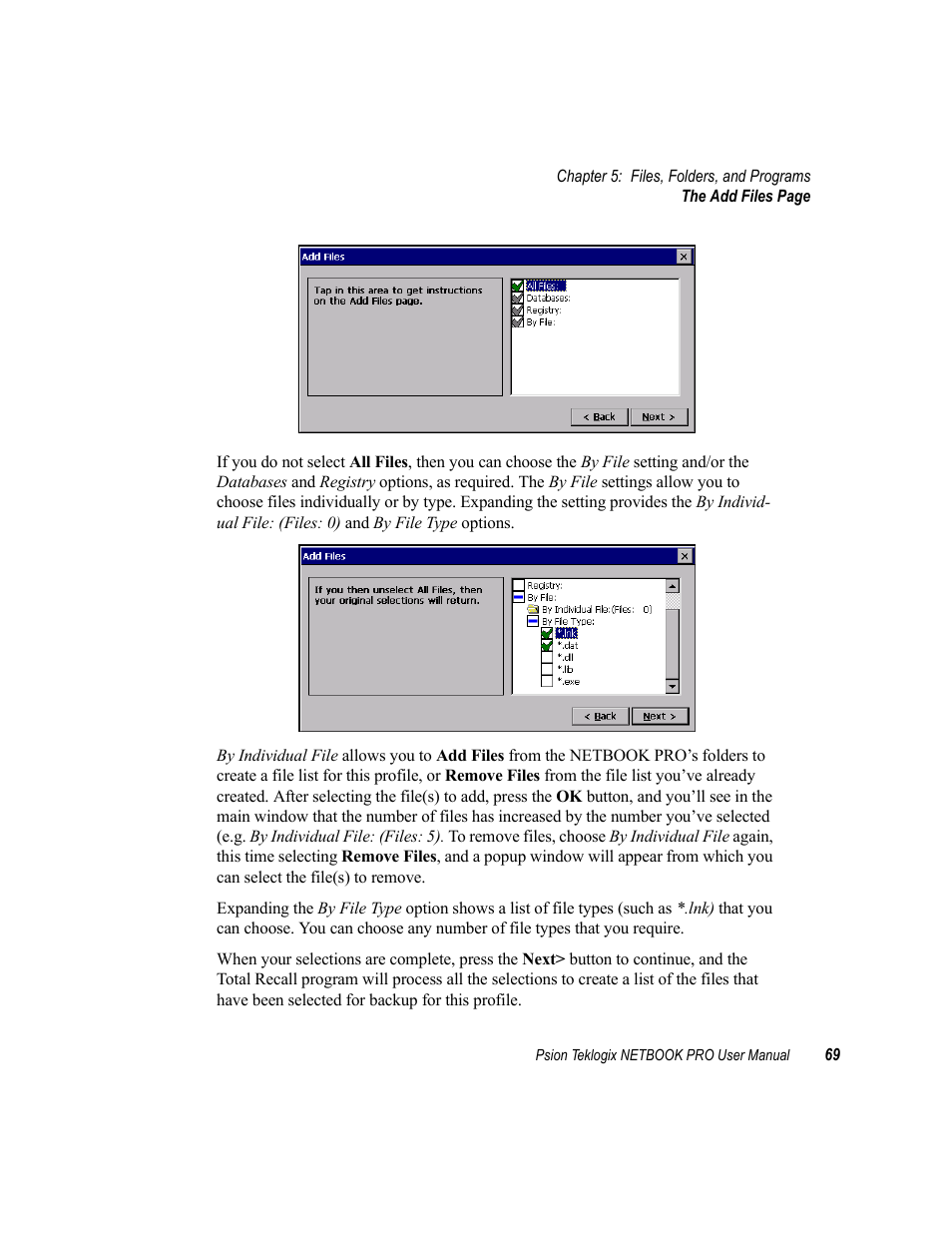 Psion Teklogix Netbook Pro none User Manual | Page 89 / 172