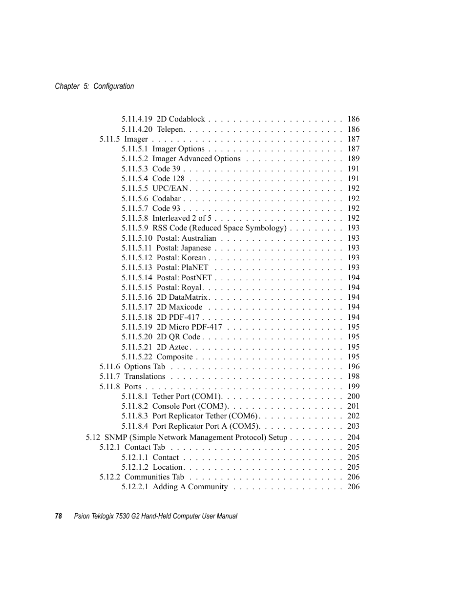 Psion Teklogix Hand-Held Computer 7530 G2 User Manual | Page 106 / 296