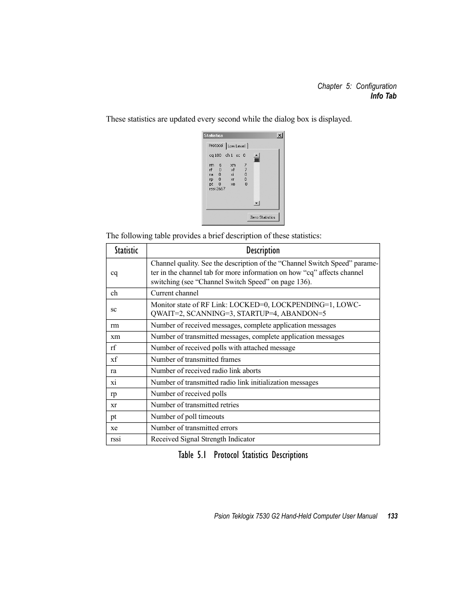 Psion Teklogix Hand-Held Computer 7530 G2 User Manual | Page 161 / 296