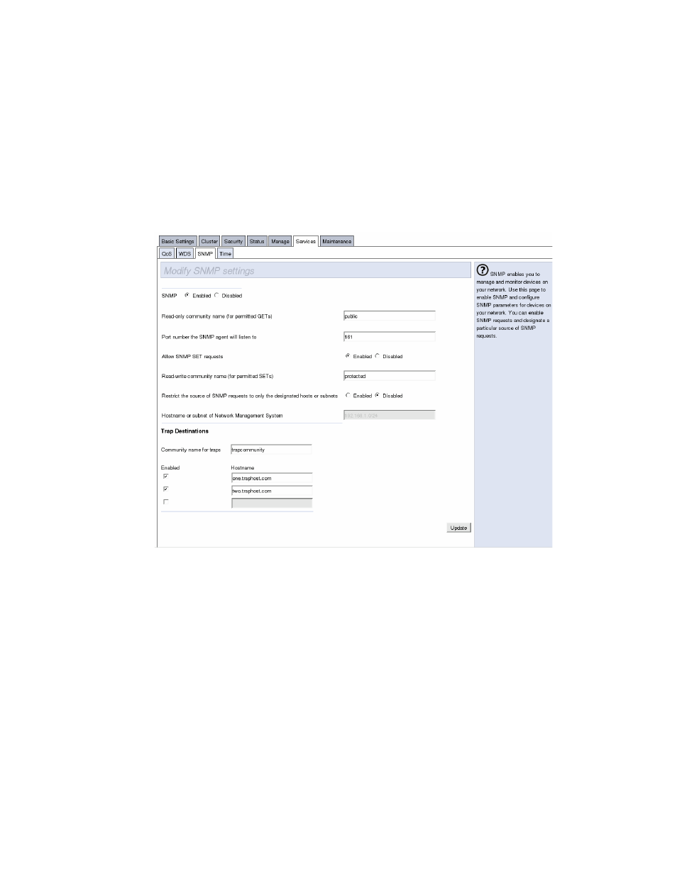 2 navigating to snmp settings | Psion Teklogix 9160 G2 User Manual | Page 235 / 376