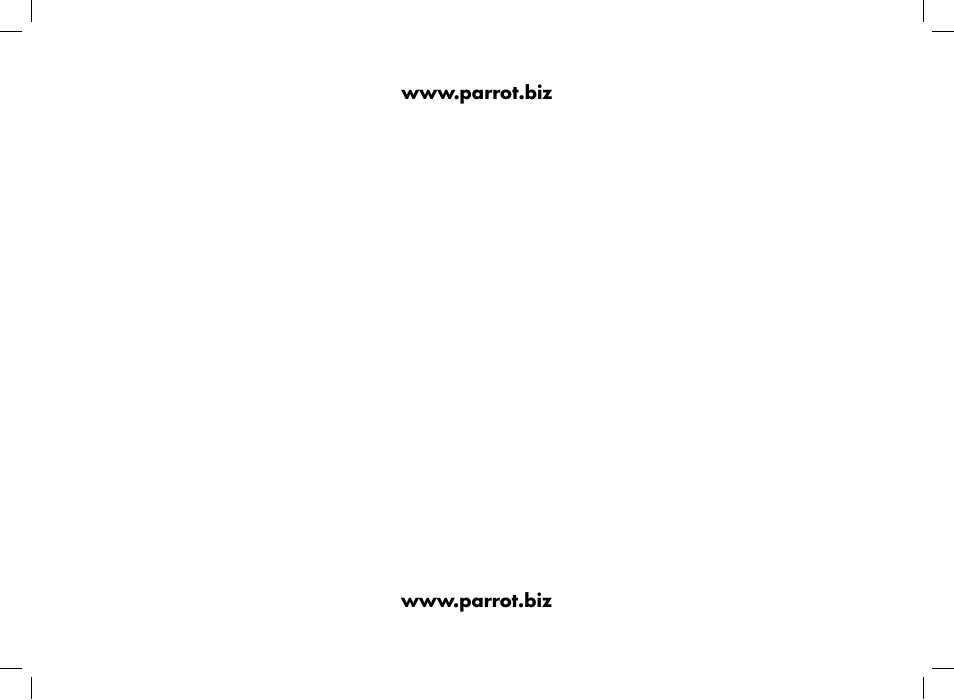 Parrot CK 3000 User Manual | Page 2 / 48