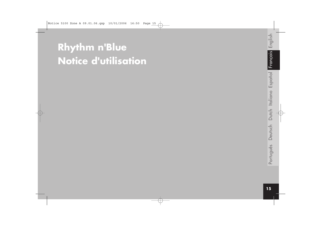 Rhythm n'blue notice d'utilisation | Parrot CD/MP3 Hands-free Receiver User Manual | Page 15 / 76