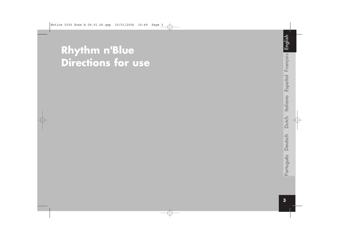 Rhythm n'blue directions for use | Parrot CD/MP3 Hands-free Receiver User Manual | Page 3 / 76