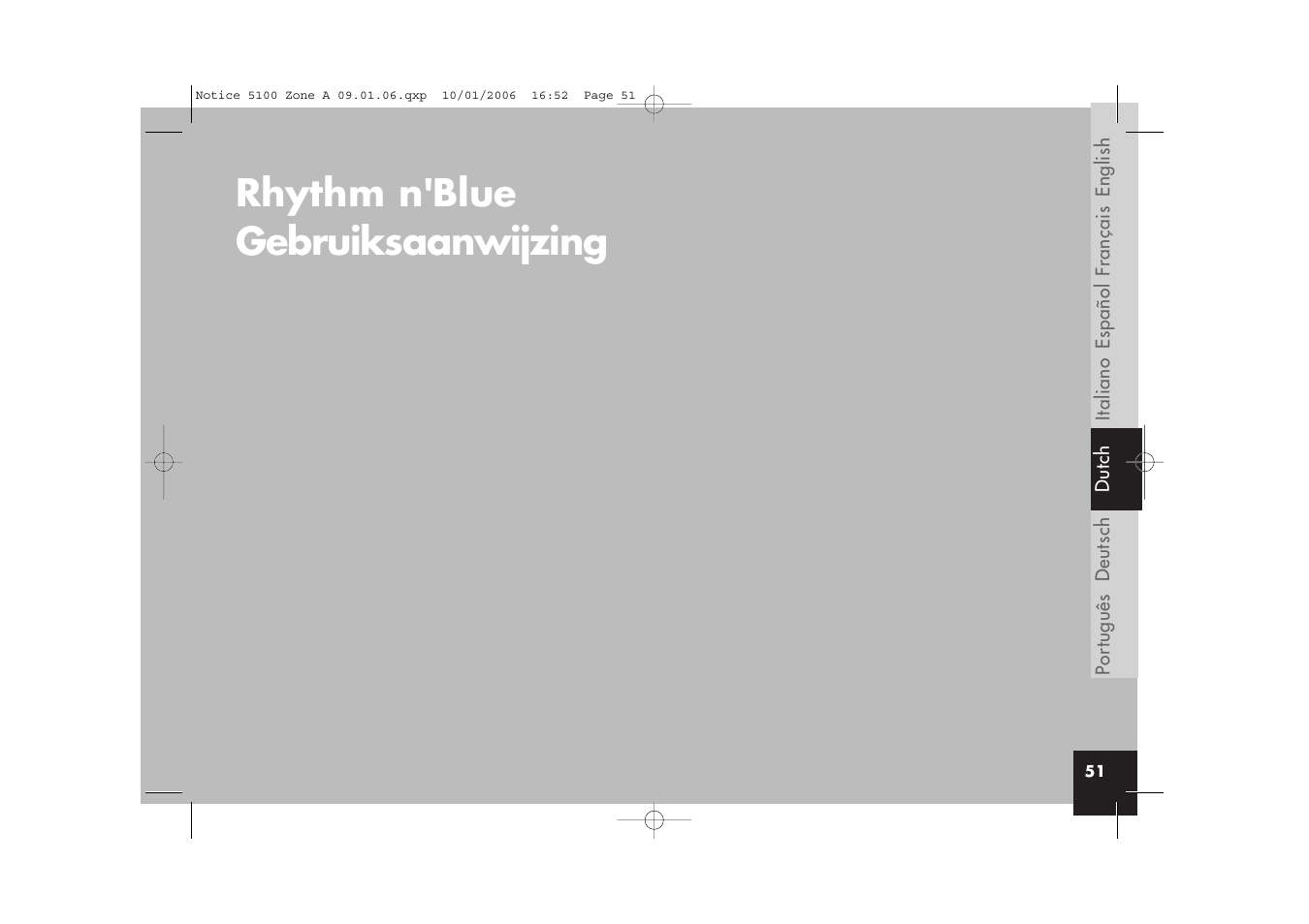 Rhythm n'blue gebruiksaanwijzing | Parrot CD/MP3 Hands-free Receiver User Manual | Page 51 / 76