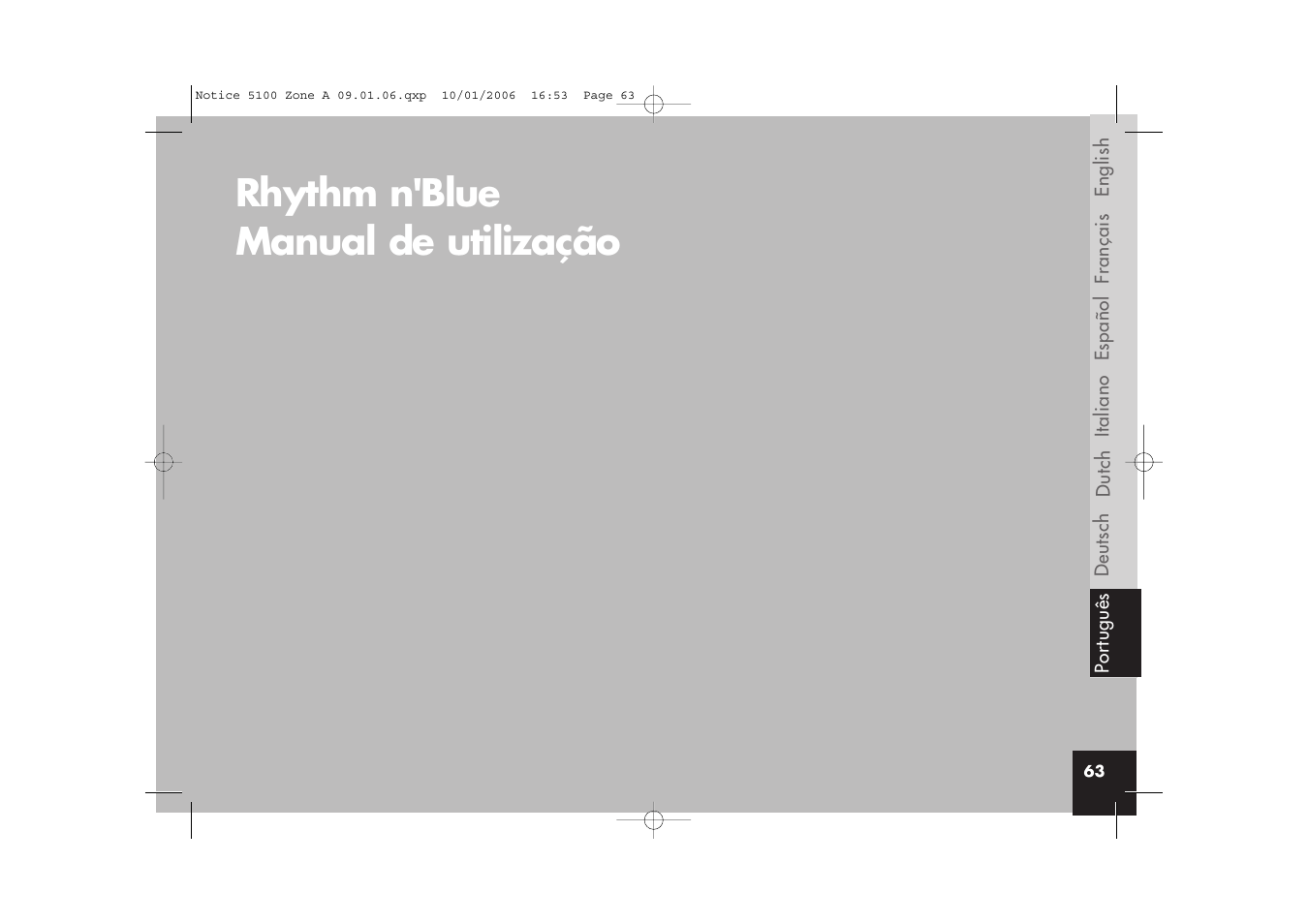 Rhythm n'blue manual de utilização | Parrot CD/MP3 Hands-free Receiver User Manual | Page 63 / 76