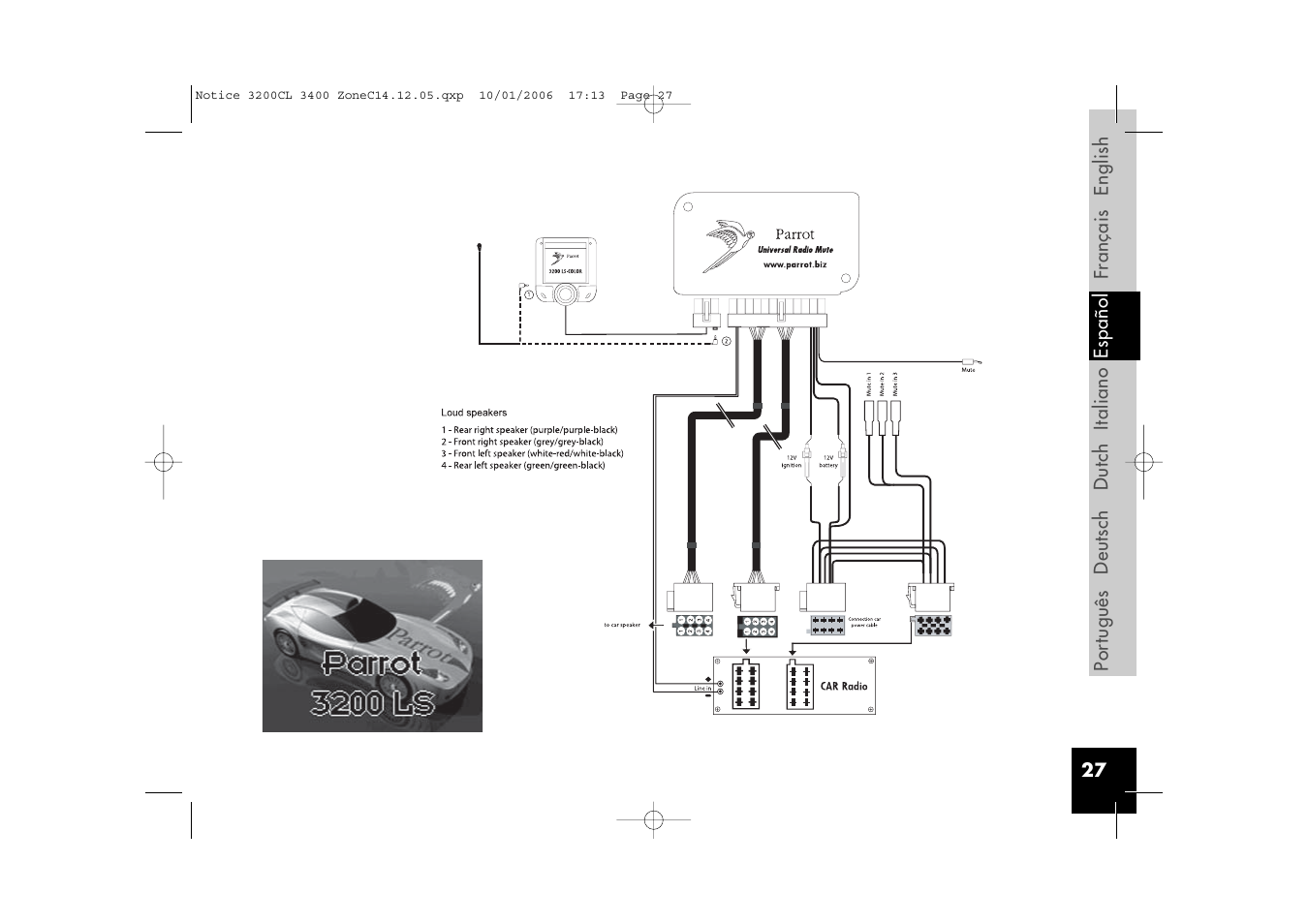 Parrot 3200 LS-Color User Manual | Page 27 / 80