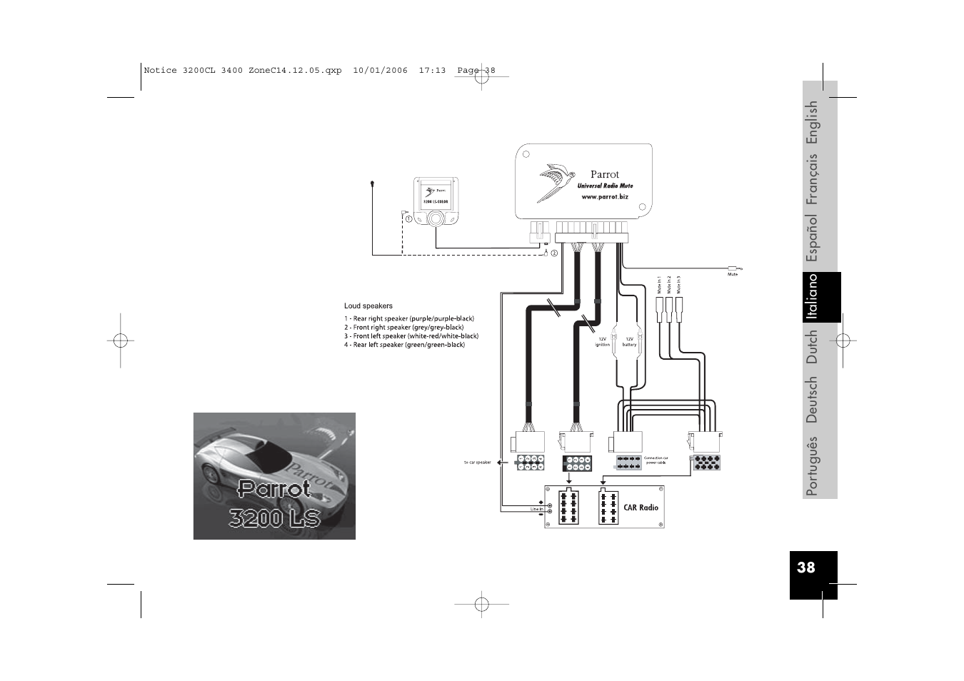 Parrot 3200 LS-Color User Manual | Page 38 / 80