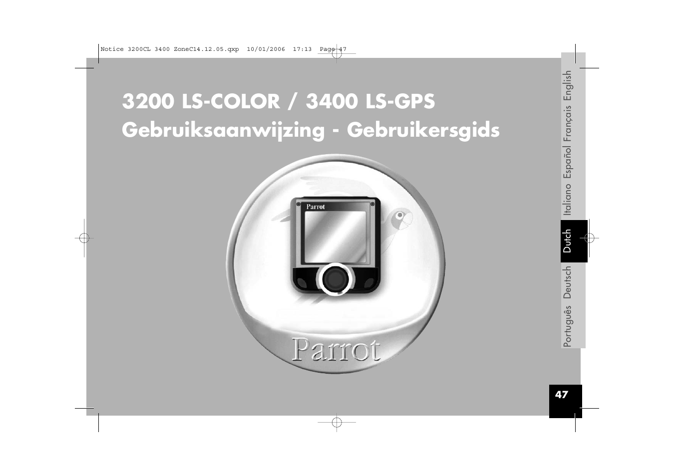 Parrot 3200 LS-Color User Manual | Page 47 / 80