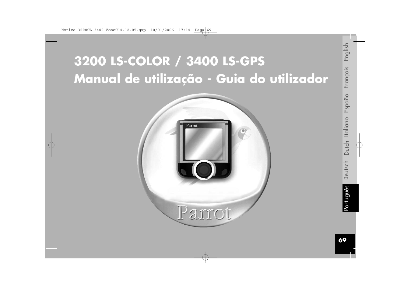 Parrot 3200 LS-Color User Manual | Page 69 / 80