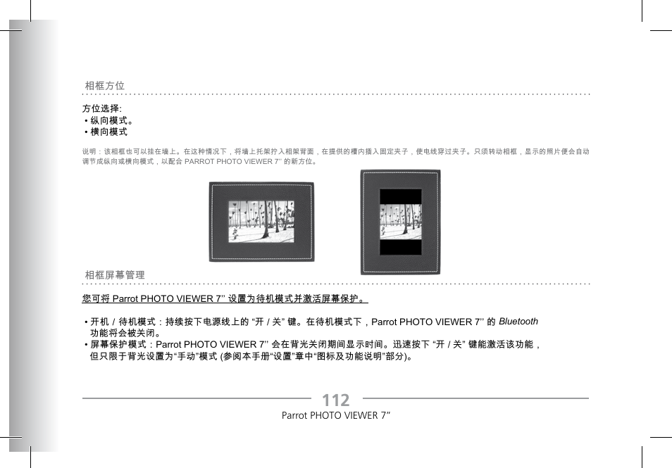 Parrot Photoviewer 7 User Manual | Page 110 / 148