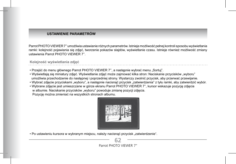 Parrot Photoviewer 7 User Manual | Page 60 / 148