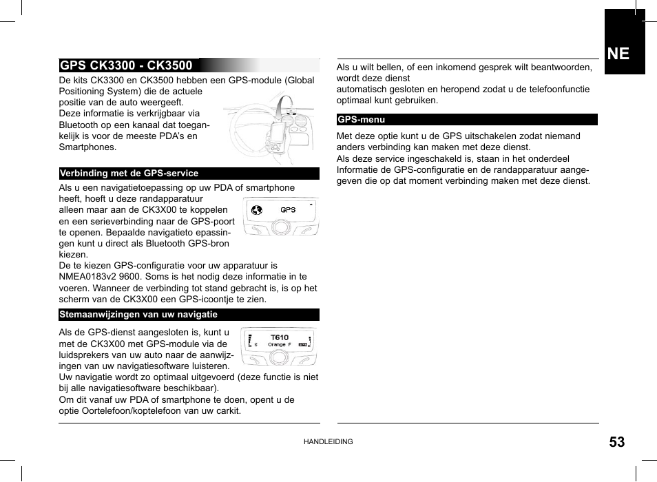 Parrot CK3100 User Manual | Page 53 / 80