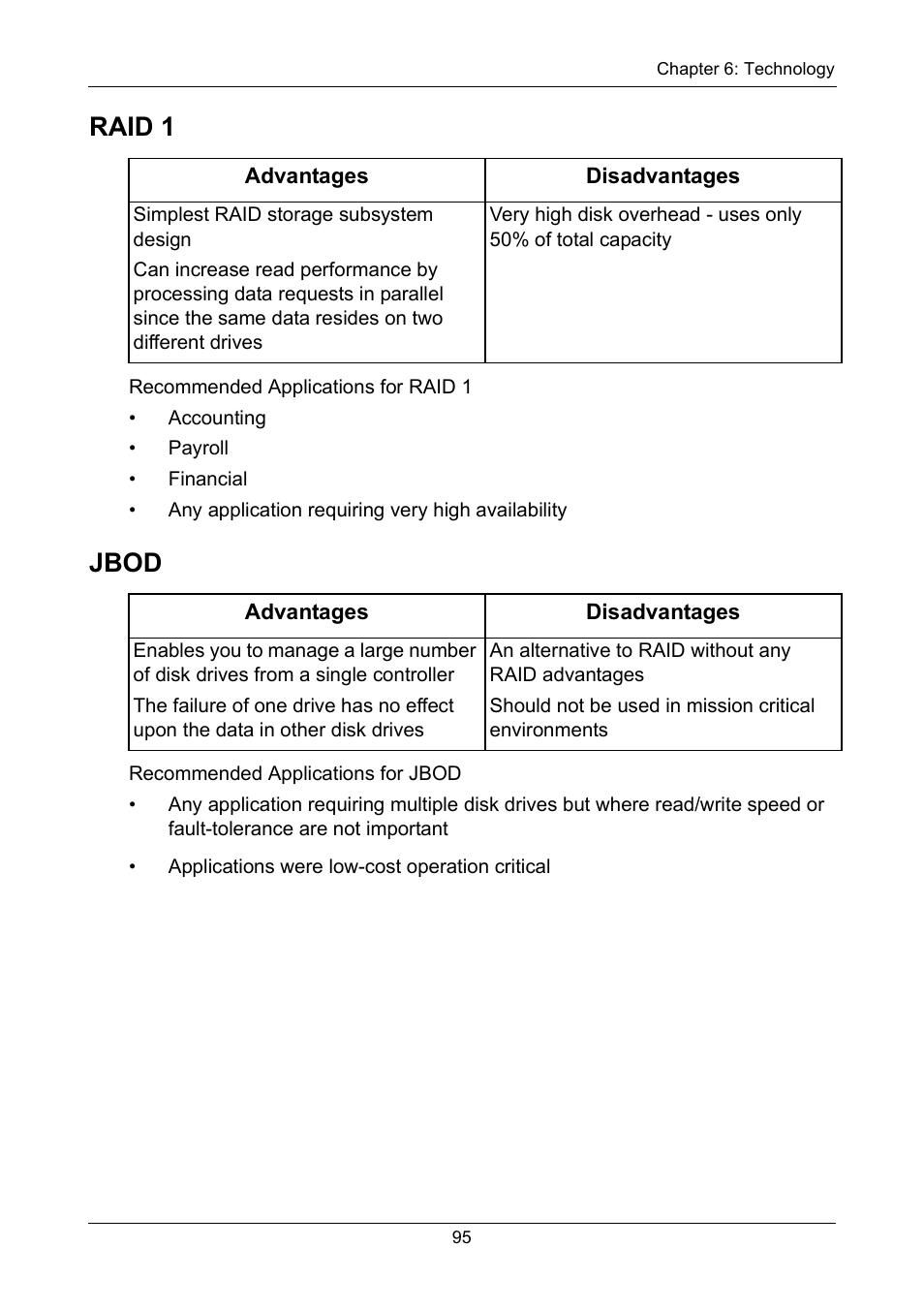 Raid 1, Jbod, Raid 1 jbod | Promise Technology FastTrak TX2300 User Manual | Page 101 / 128