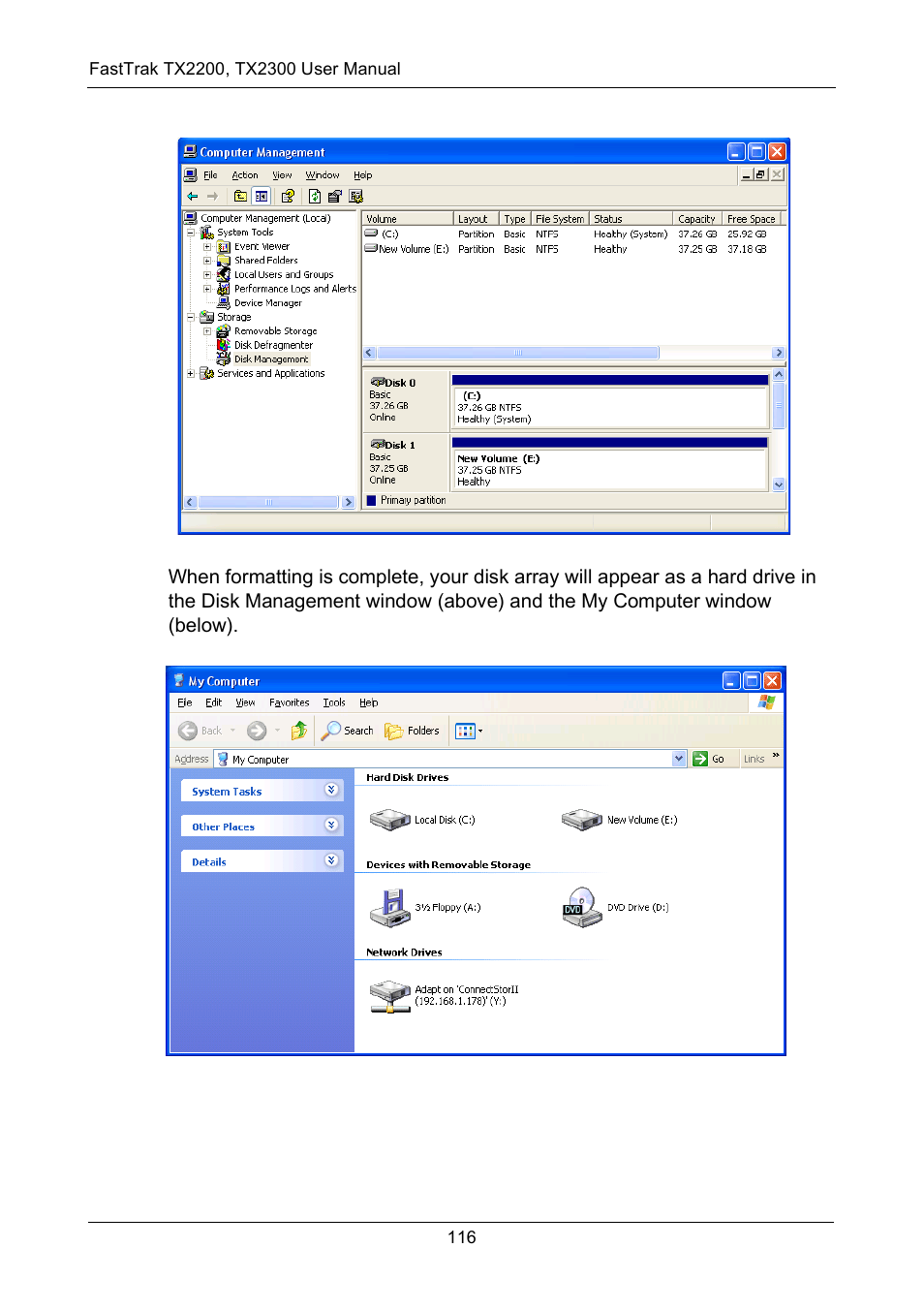 Promise Technology FastTrak TX2300 User Manual | Page 122 / 128