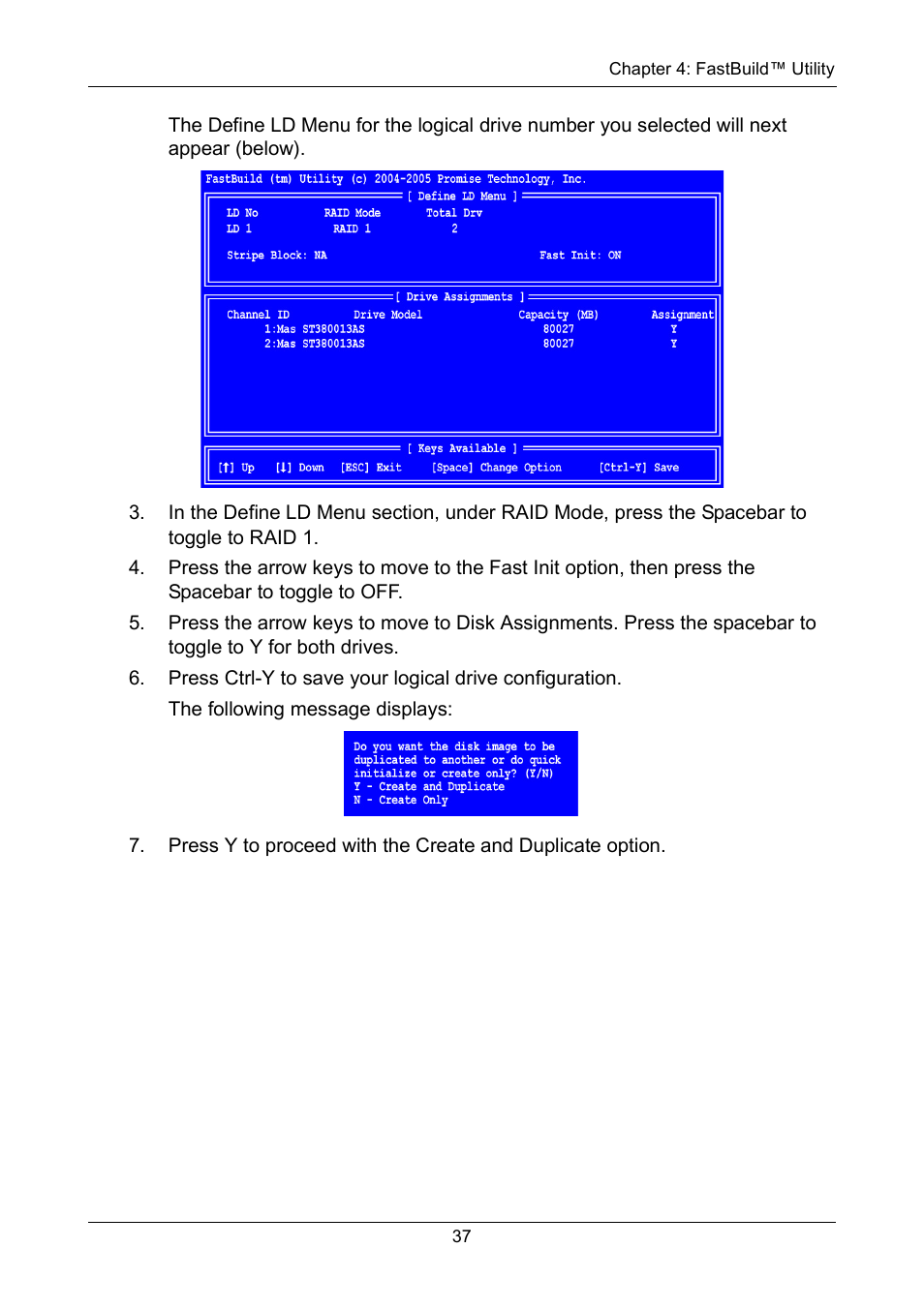 Promise Technology FastTrak TX2300 User Manual | Page 43 / 128