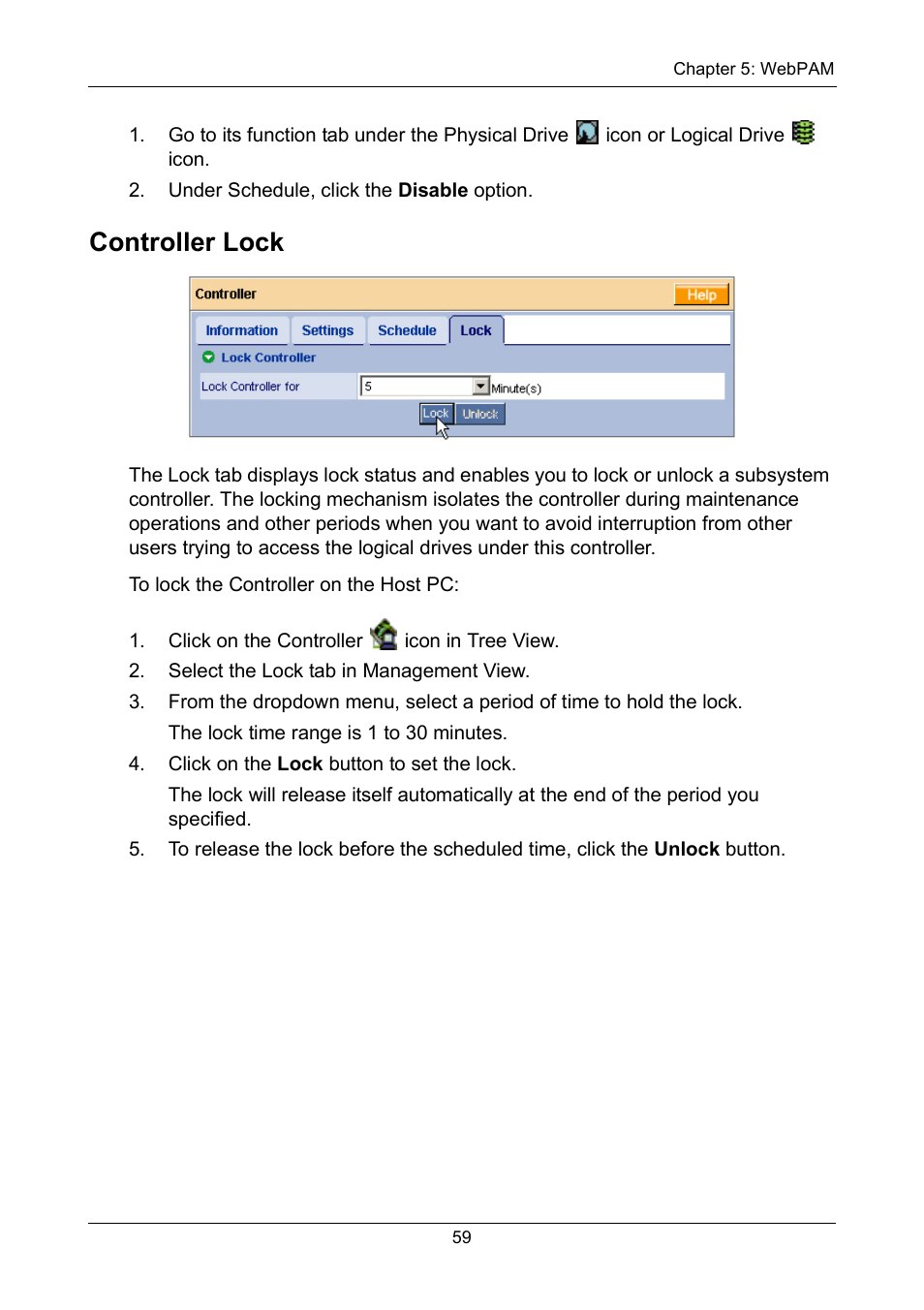 Controller lock | Promise Technology FastTrak TX2300 User Manual | Page 65 / 128