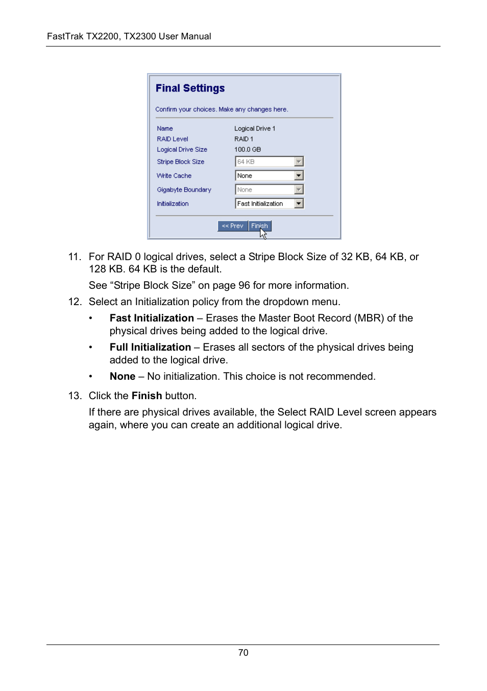 Promise Technology FastTrak TX2300 User Manual | Page 76 / 128