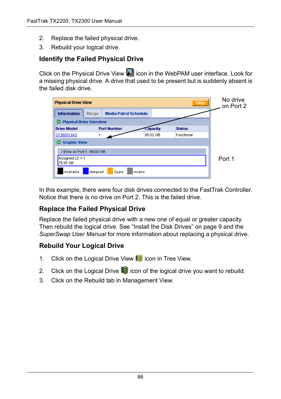 Promise Technology FastTrak TX2300 User Manual | Page 92 / 128