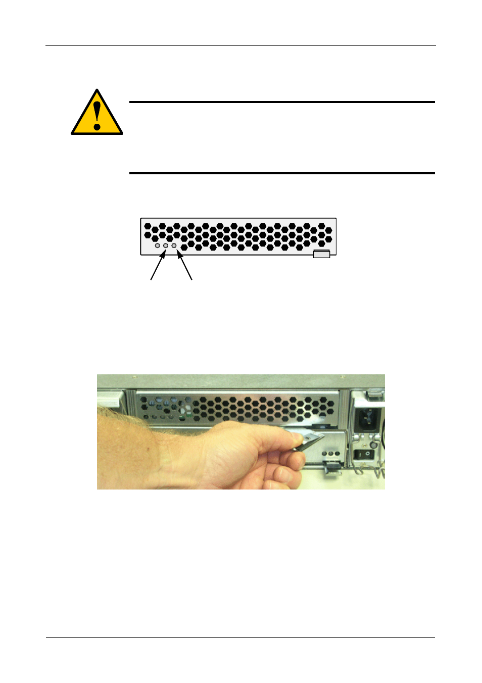 Replace cooling unit fan - m300f/i/p and m200f/i/p, Replace cooling unit fan – m300f/i/p and m200f/i/p | Promise Technology VTrack M-Class M200i User Manual | Page 234 / 322