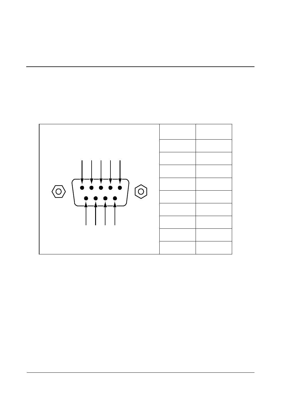 Appendix a: useful information, Serial connector pinout | Promise Technology VTrack M-Class M200i User Manual | Page 313 / 322