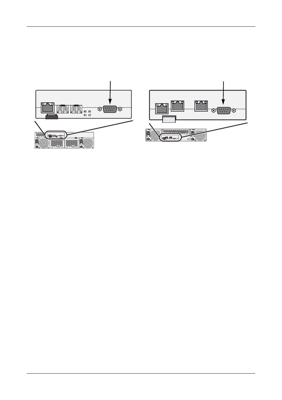 Set up serial cable connections, Db-9 serial connector, Chapter 2: installation 25 | Promise Technology VTrack M-Class M200i User Manual | Page 33 / 322
