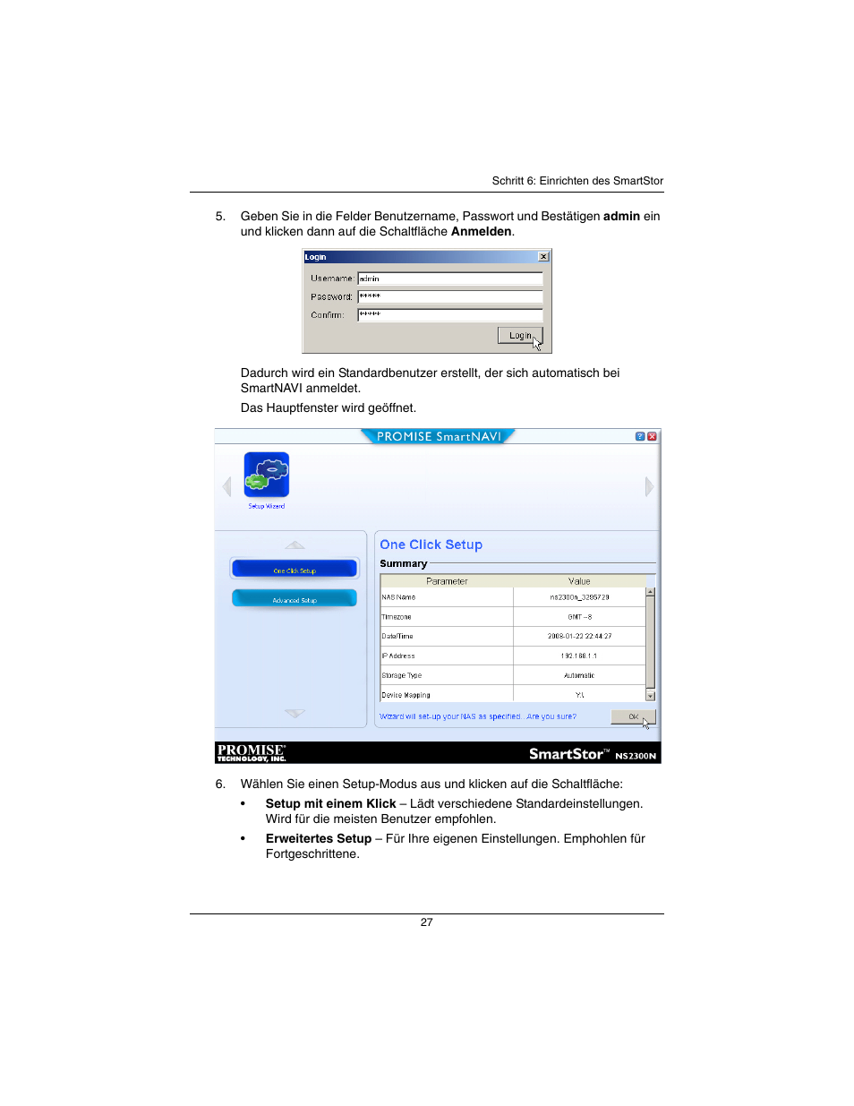 Promise Technology SmartStor NS2300N User Manual | Page 27 / 191