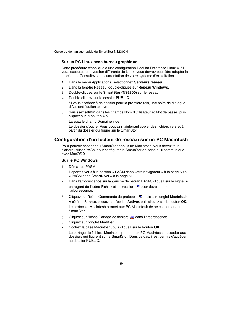 Promise Technology SmartStor NS2300N User Manual | Page 54 / 191
